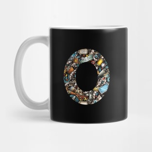 Monogram Letter O Mug